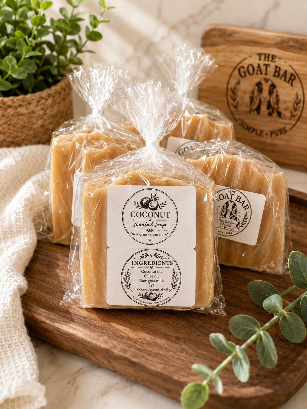 Coconut scented soap